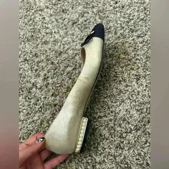 Karl lagerfeld ballet flats shoes STUNNING - Picture 4 of 11